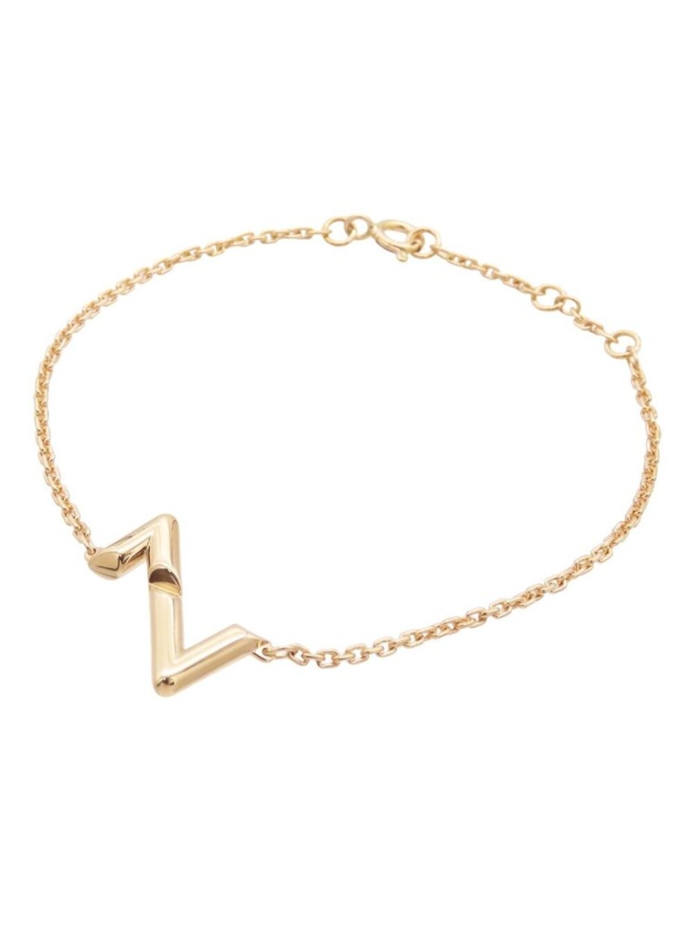 Louis Vuitton LV Vault Upside Down Yellow Gold 18k Bracelet